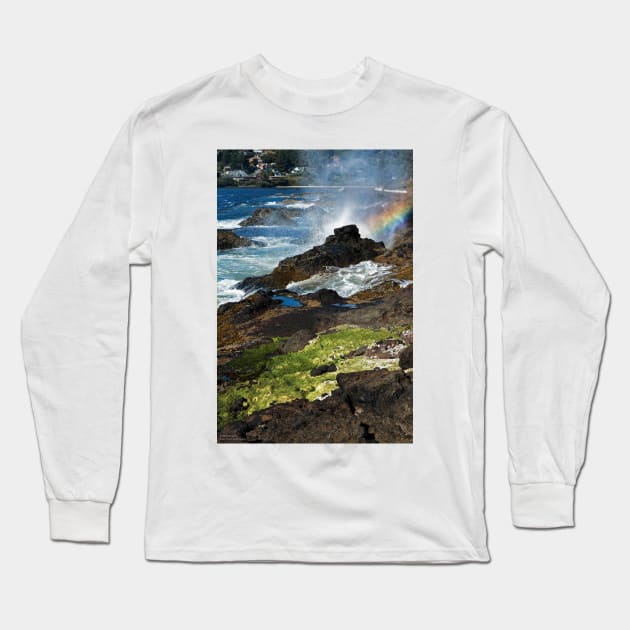 The Rugged Beauty Of The Oregon Coast - 2 © Long Sleeve T-Shirt by PrinceJohn